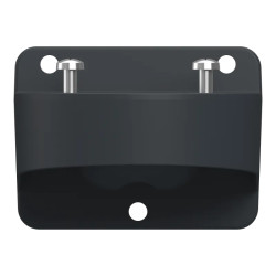 Harmony XVB7 - Base montage murale - plastique - gris foncé - XVZ09 Schneider Electric