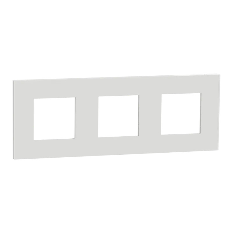 Unica D plaq blanc 3P - NU600618 Schneider Electric