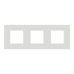 Unica D plaq blanc 3P - NU600618 Schneider Electric