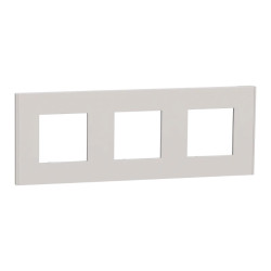 Unica D plaq gris p 3P - NU600624 Schneider Electric