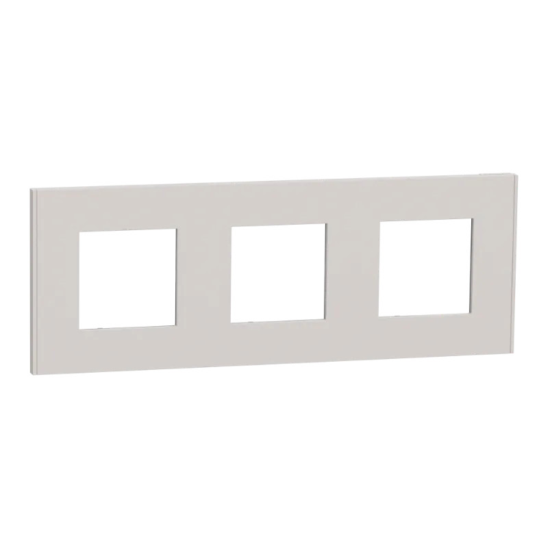 Unica D plaq gris p 3P - NU600624 Schneider Electric