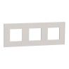 Unica D plaq gris p 3P - NU600624 Schneider Electric