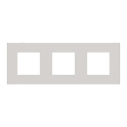 Unica D plaq gris p 3P - NU600624 Schneider Electric