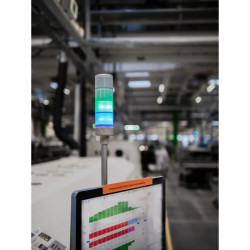 Harmony - colonne de signal. - DEL multicolore USB - Ø60mm - buzzer - XVGU3SWV Schneider Electric