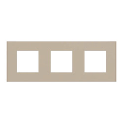 Unica D plaq taupe 3P - NU600626 Schneider Electric