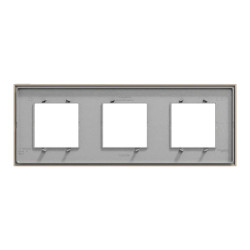 Unica D plaq taupe 3P - NU600626 Schneider Electric
