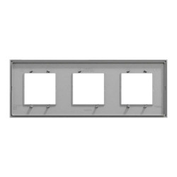 Unica D plaq alu 3P - NU600630 Schneider Electric