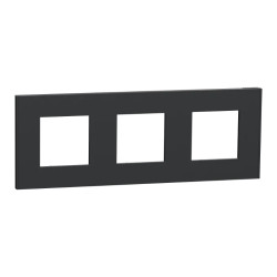 Unica D plaq anth 3P - NU600654 Schneider Electric