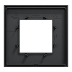 Unica D plaq anth/cuivre 1P - NU600241 Schneider Electric