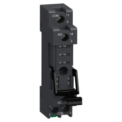 Harmony RXG - Embase push in - 10A - Contacts mixés - relais RXG1 - RGZE05E Schneider Electric