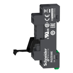 Harmony RXG - Embase push in - 5A - Contacts mixés - relais RXG2 - RGZE08E Schneider Electric