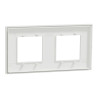 Unica D plaq blanc/cuivre 2P - NU600442 Schneider Electric