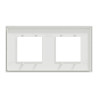 Unica D plaq blanc/cuivre 2P - NU600442 Schneider Electric