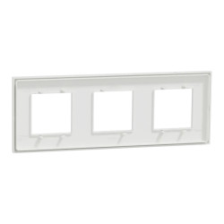 Unica D plaq blanc/cuivre 3P - NU600642 Schneider Electric
