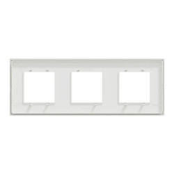 Unica D plaq blanc/cuivre 3P - NU600642 Schneider Electric
