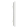 Unica D plaq blanc/argent 4P - NU600840 Schneider Electric