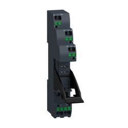 RGZ push-in socket with clamp, separate contact, for RXG1 relays - RGZE05P Schneider Electric
