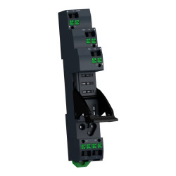 RGZ push-in socket with clamp, separate contact, for RXG1 relays - RGZE05P Schneider Electric