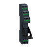 RGZ push-in socket with clamp, separate contact, for RXG2 relays - RGZE08P Schneider Electric