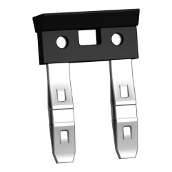 2 poles bus jumper for RXZ, RGZ, RSZ push-in sockets - RSZS02 Schneider Electric
