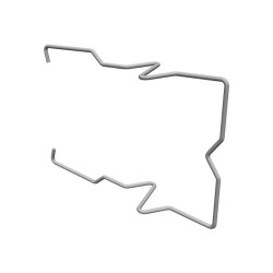 Harmony Relay RXM - étrier métallique - maintien relais sur embase - RXZ420 Schneider Electric