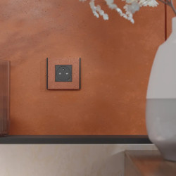 Unica Déco Signature - Plaque de finition - Terracotta - 1P - NU600271 Schneider Electric