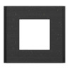 Unica Déco Signature - Plaque finition recyclée - Noir nuancé - 1P - NU600274 Schneider Electric