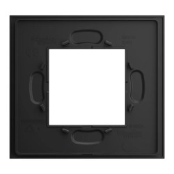 Unica Déco Signature - Plaque de finition - Ardoise - 1P - NU600277 Schneider Electric