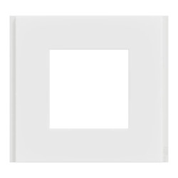 Unica Déco Signature - Plaque de finition - Blanc neige - 1P - NU600279 Schneider Electric