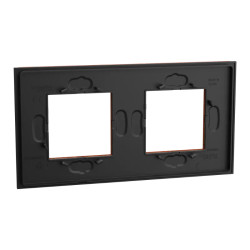 Unica Déco Signature - Plaque de finition - Terracotta - 2P horiz vert - NU600471 Schneider Electric