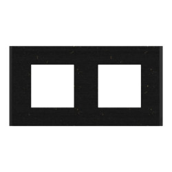 Unica D plaq recycl noir 2P - NU600474 Schneider Electric