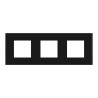 Unica D plaq gomme noire 3P - NU600672 Schneider Electric