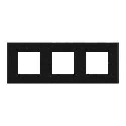 Unica D plaq recycl noir 3P - NU600674 Schneider Electric