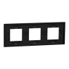 Unica D plaq recycl noir 3P - NU600674 Schneider Electric