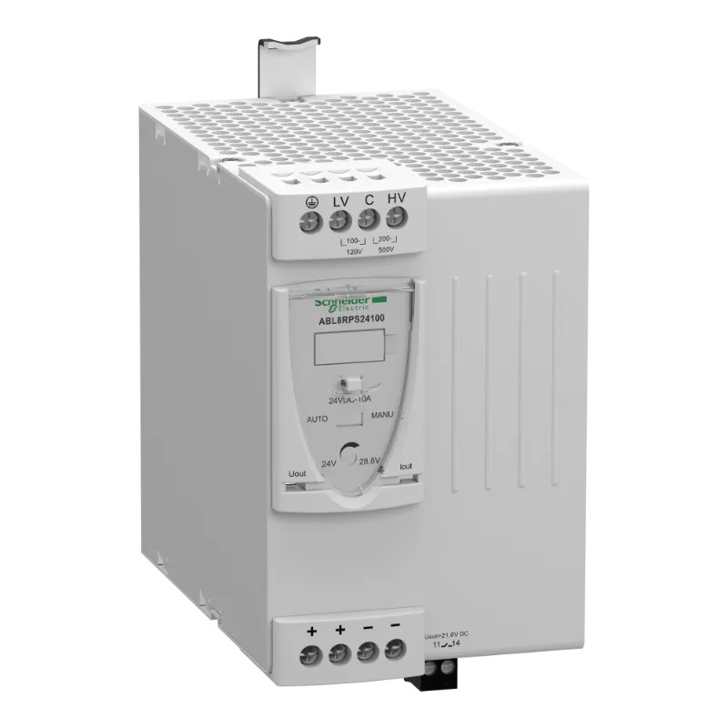 Alimentation 100/240V 24V 10A - ABL8RPS24100 Schneider Electric
