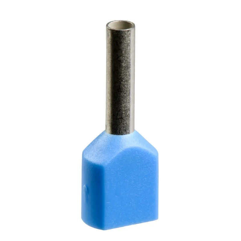 Embout D moyen 0,75mm² bleu NF - AZ5DE007 Schneider Electric