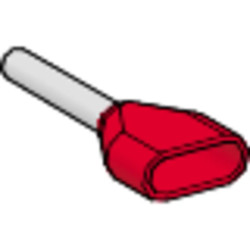 Embout D moyen 1mm² rouge DIN - AZ5DE010D Schneider Electric