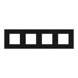 Unica D plaq recycl noir 4P - NU600874 Schneider Electric