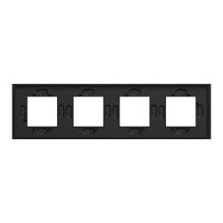 Unica D plaq recycl noir 4P - NU600874 Schneider Electric