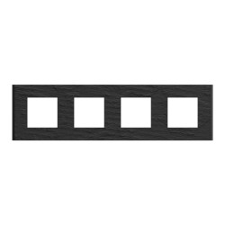 Unica Déco Signature - Plaque de finition - Ardoise - 4P horiz vert - NU600877 Schneider Electric