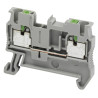 Borne push-in - passant - 2 points - 2,5mm² - gris - NSYTRP22 Schneider Electric