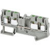 Borne push-in - passant - 4 points - 4mm² - gris - NSYTRP44 Schneider Electric