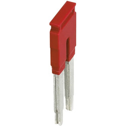 Pont enfichable - 2points - pour bornes 10mm² - rouge - NSYTRAL102 Schneider Electric