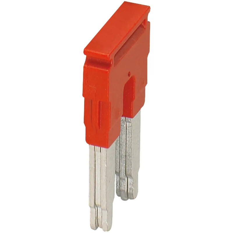 Pont enfichable - 2 points - pour bornes 16mm² - rouge - NSYTRAL162 Schneider Electric