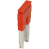 Pont enfichable - 2 points - pour bornes 16mm² - rouge - NSYTRAL162 Schneider Electric