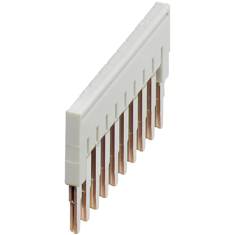 Pont enfichable 10 points - pour bornes 2,5mm² - gris - NSYTRAL210GR Schneider Electric