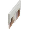 Pont enfichable 10 points - pour bornes 2,5mm² - gris - NSYTRAL210GR Schneider Electric