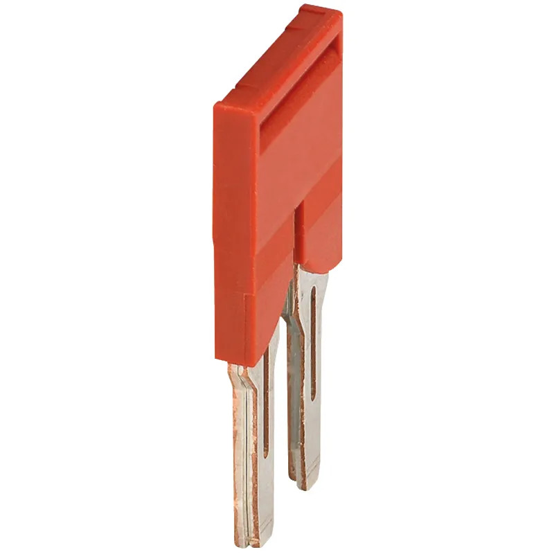 Pont enfichable - 2 points - pour bornes 6mm² - rouge - NSYTRAL62 Schneider Electric