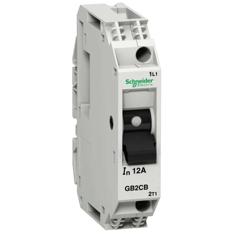 TeSys GB2-CB - disjoncteur pour circuit de contrôle - 8A - 1P - 1d - GB2CB14 Schneider Electric