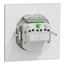 Unica System+ - Prise de sol XS IK08 IP44 - 2P+T - carrée métal - INS52102 Schneider Electric